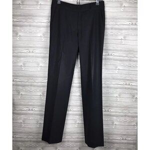 Boss By Hugo Boss Womens  Size 6 Black Wool Pants Office Trousers Quiet Luxury